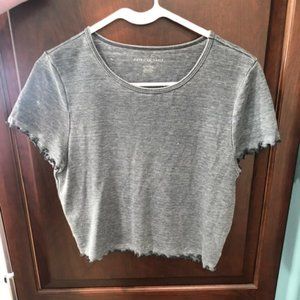 American Eagle Crop Tee